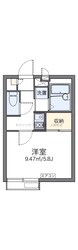 レオパレスメゾン錦の物件間取画像